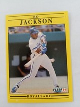 1991 Fleer Bo Jackson Super Star. MINT CARD! Free Shipping! Card #561. - £6.81 GBP