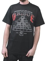 Orisue Mens Black Architects of the Future Building a Better Future T-Shirt NWT - £11.82 GBP