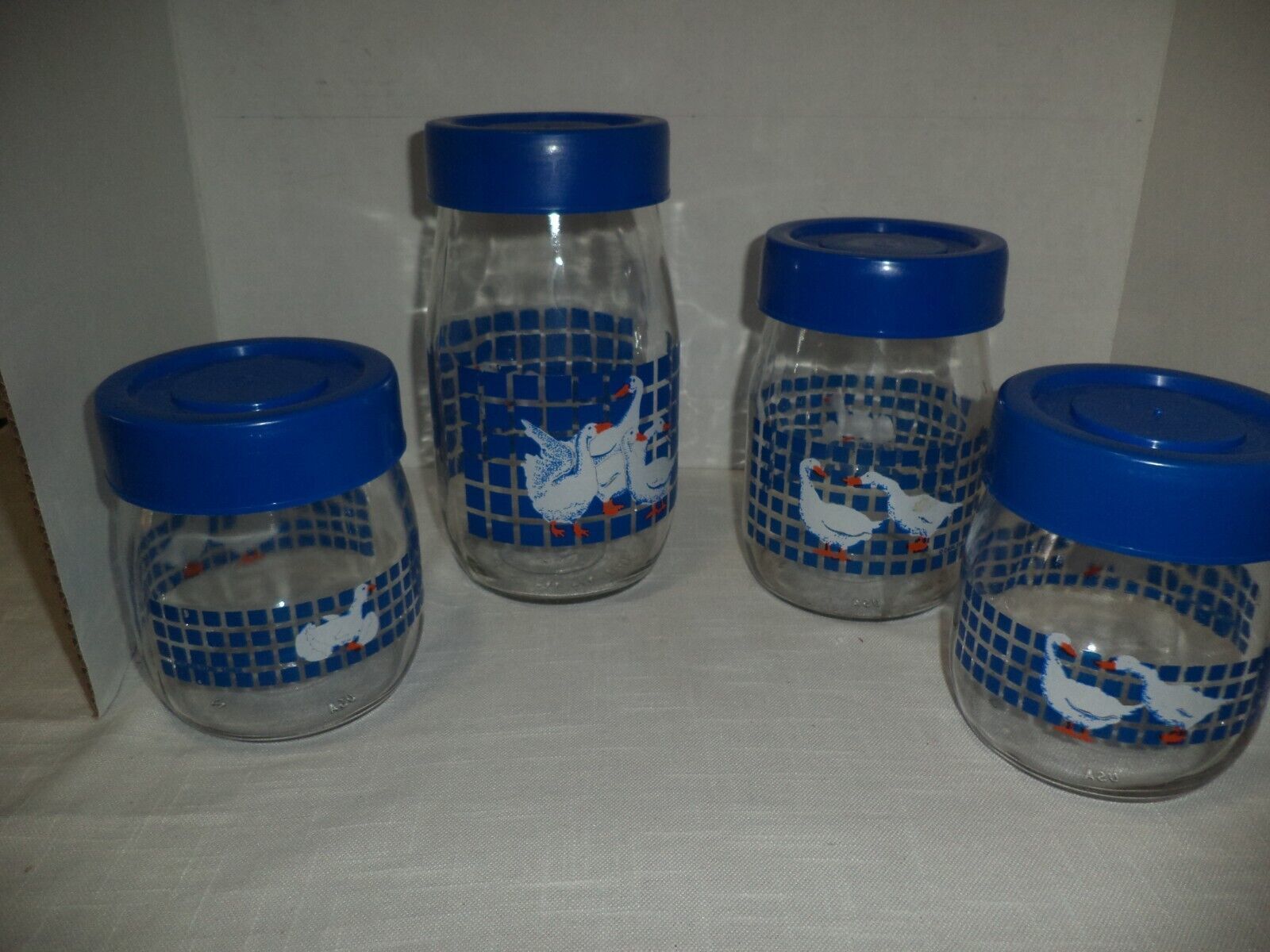 Primary image for Carlton Glass Duck Design Jars