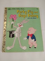 A Little Golden Book Porky Pig and Bugs Bunny~ Third Printing 1978 #146 - $4.46
