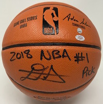 D EAN Dre Ayton Phoenix Suns Autographed 2018 Nba #1 Pick Basketball Gdl Le 1/22 - £395.68 GBP