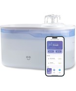 Geeni Petconnect 2.6L Smart Pet Water Fountain, Automatic Filtered Water... - $62.41 CAD