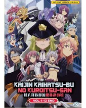 Dvd Anime ~English Dubbed~ Kaijin Kaihatsu-Bu No Kuroitsu-San (Volume 1-12 End) - £52.67 GBP