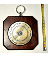 Barometer Measure Atmospheric Pressure Made in France to hang with wood ... - $49.79 CAD