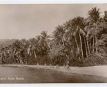 Grand Anse Beach Real Photo Postcard Grenada by David Slinger - $11.88