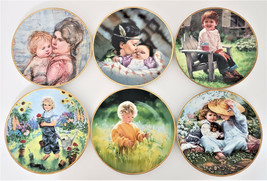 March Of Dimes 50th Anniversary Collectors Plates Set of 6 - £30.56 GBP