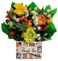 Thank You Hard Candy Bouquet gift - Great as a Thank You gift or for any occasio - £35.65 GBP