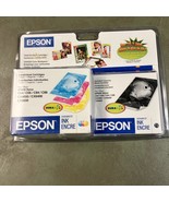 EPSON TO44120 &amp; TO44520 NEW 4 individual cartridges Black &amp; Multi Color ... - $37.84 CAD