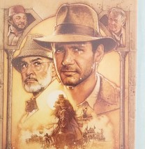 1989 Indiana Jones and the Last Crusade VHS Vintage Cut Box Sean Connery  - $9.49