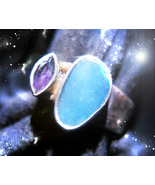 HAUNTED NECKLACE BONEFIRE AWAKENING RAVEN BROTHERHOOD MAGICK WITCH CASSIA4 - €417,70 EUR
