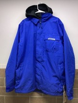 Burton Dunmore Hooded Full-Zip Waterproof Winter Jacket Cobalt Men’s Siz... - $119.95