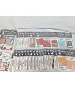 Vintage Windows of Time Pattern Lot of 29 Scrapbooking Card Making Crafts - $19.95