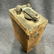 Antique Model A Or T Ford Ignition Coil - Dovetail Wood Box- Restore Or Display - £13.96 GBP