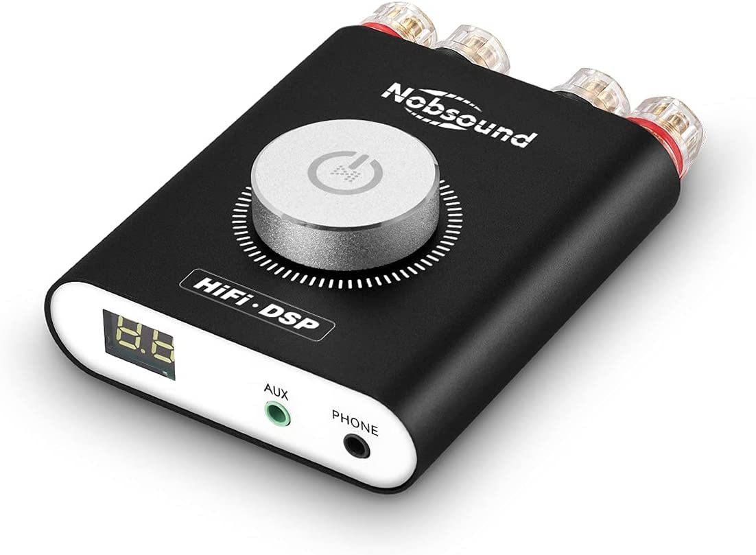 Nobsound Ns-20G 200W Mini Bluetooth 5.0 Power Amplifier 2.0 Channel Wireless  			