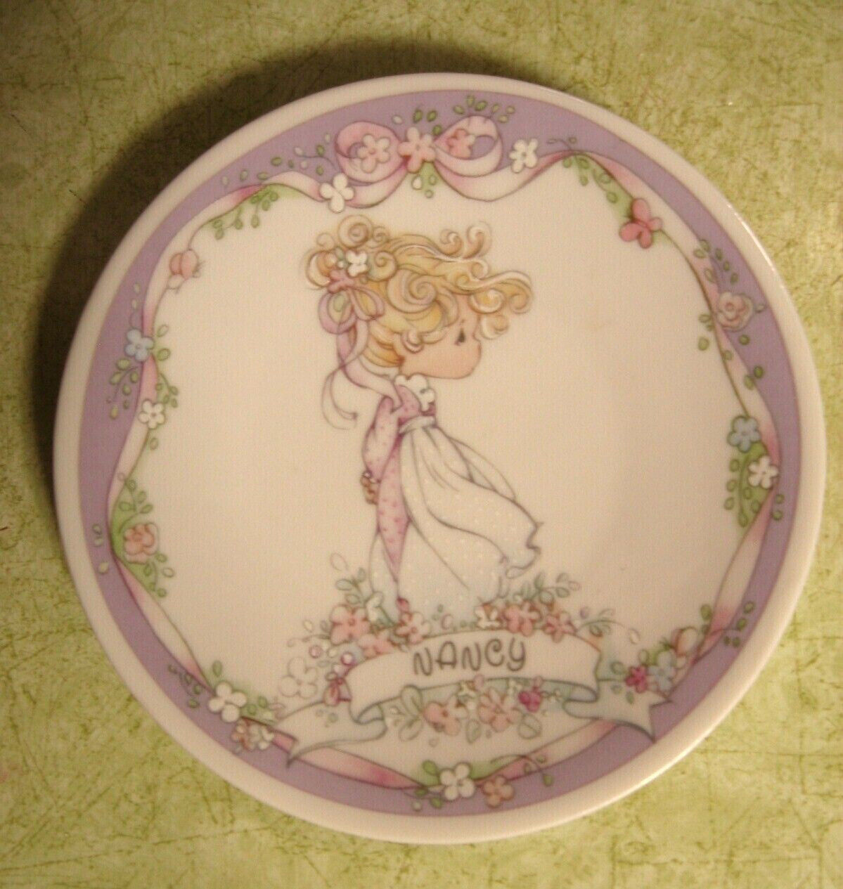 COLLECTIBLE PLATE BY SAMUEL J. BUTCHER "NANCY" from 1991 - $7.95