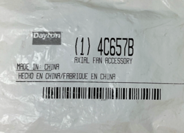 DAYTON Compact Axial Fan Guard Accessory Radiator Connection 4.5" 4C657B image 2