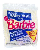 Vintage McDonalds Happy Meal Rappin Rockin Barbie Doll Figure Collectible - £7.42 GBP