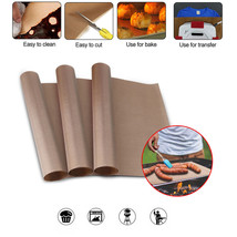 3X Reusable Transfer Sheets For Heat Press Non Stick Iron Resistant Craft - £16.51 GBP