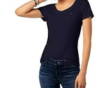 Tommy Hilfiger Women&#39;s Cotton Scoop Flag Tee Crew Neck T-Shirt Size Smal... - $23.36
