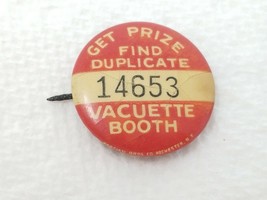 Pin Bastian Bros Get Prize Find Duplicate Vacuette Booth Trade Show - £29.73 GBP