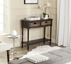 Corbin Brown Console Table By Safavieh American Homes Collection. - £117.17 GBP