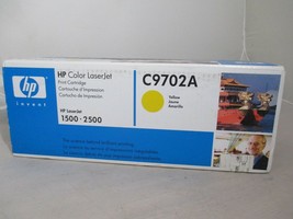 HP C9702A Yellow  Genuine Color Toner Cartridge NEW for LaserJet 1500 2500 - £13.95 GBP