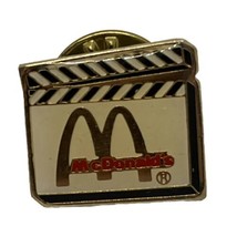 McDonald’s Film Movie Industry Employee Crew Restaurant Enamel Lapel Hat... - £4.76 GBP