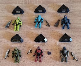 Mega Bloks Halo Heroes. Complete Set of Series 1. Please Read Description. - £157.12 GBP