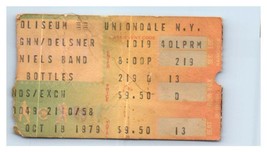 Charlie Daniels Banda Concierto Ticket Stub Octubre 19 1979 Uniondale New York - £39.47 GBP