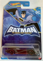 NEW Mattel HLK61 Hot Wheels Batman Brave &amp; the Bold BATMOBILE 7/20 1:64 DieCast - £8.05 GBP