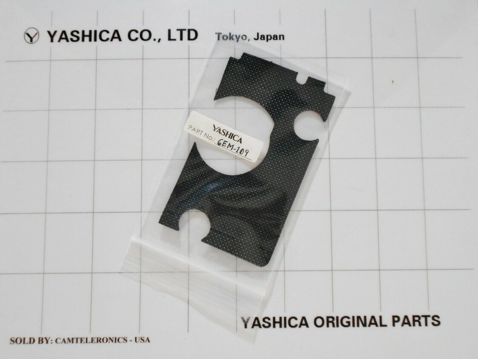Primary image for Yashica MAT-EM TLR Genuine Factory OEM Replacement Left side Leatherette Cover