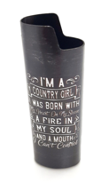 Smokezilla Fire In My Soul Epoxy Wrapped Metal Bic Cigarette Lighter Case - $9.89