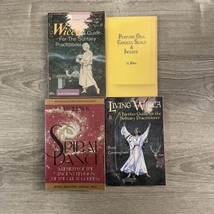 Wicca 4 Book Lot Guide for Solitary Practitioner, Living Wicca &amp; Spiral Dance - £29.41 GBP