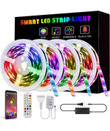 LED Strip Lights,65.6ft 20m 4X16.4ft Ultra-Long Smart Led Lights SMD 505... - £19.16 GBP