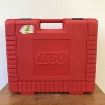 Lego Brand Red Plastic Hard Shell Toy Tool Box Storage Case 15&quot;x12&quot; w Ha... - £23.48 GBP