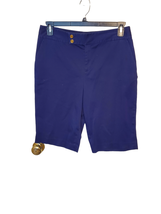 Lauren Ralph Lauren Women Size 10 Bermuda Shorts Dark Blue  - £23.69 GBP