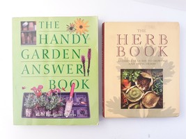 Gardening &amp; Herb Book Lot Of 2 Garden Help Tips Growing Using Herbs - £18.83 GBP