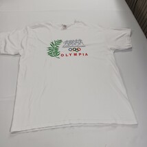 Olympia  Logo Youth XL White Fruit of the Loom Valueweight Embroidered T-Shirt  image 12