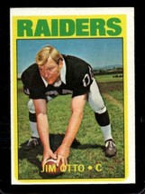 1972 Topps #86 Jim Otto Vgex Raiders Hof *X81898 - £2.93 GBP