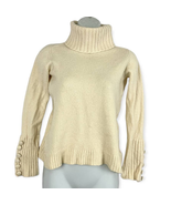 Banana Republic Turtleneck Sweater SMALL 100% Extra Fine Merino Wool - £32.37 GBP