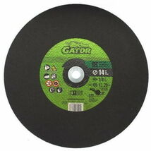 Gator 14 in. D X 1 in. Aluminum Oxide/Silicon Carbide Masonry Cutting Wheel - $21.95