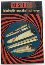 Keselec Luminaires Publicité Vintage Litho Tin Sign Inde - £46.56 GBP