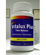 30 Tabs Vitalux Plus By Alcon Luten Multivitamin And Mineral Ocular Health Eyes - $31.99