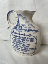 Vintage Delft Left Handed Southpaw Pitcher “New York” Dutch Boy And Girl - £11.19 GBP