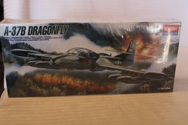 1/72 Scale Academy, A-37B Dragonfly Jet Model Kit, #1663, BN Sealed - £31.85 GBP
