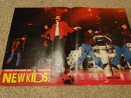 New Kids on the block teen magazine poster clippping Bravo Summertime on... - $5.00