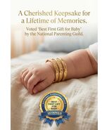 Kids' Gold &amp; Silver Tone set of 3 Bangles : Ages 1 Month - 3 Years - $15.00