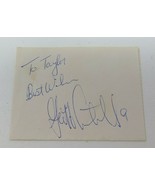 Personal Note Geoff Courtnall St. Louis Blues Vintage 1990s Signed - £11.93 GBP