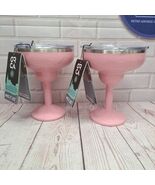 Lot Of 2, ORCA Rita Temperature Insulated Stainless Steel Glass Strawberry NWT - $50.84 CAD