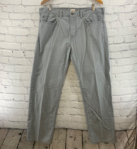 Dockers Mens Gray Jeans Sz 38X30 Bootcut 100% Cotton - $19.79
